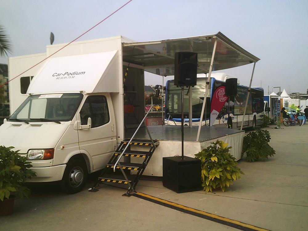 car podium à Romagny-Fontenay